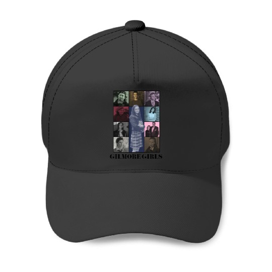 Gilmore Girls Eras Tour Poster (Black Print) Baseball Caps