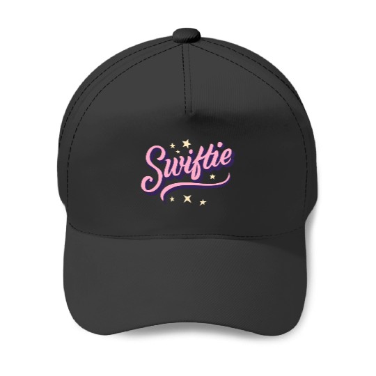 Discover Pink Taylor version Logo Baseball Caps