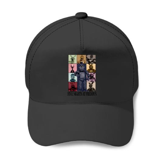 Five Nights At Freddys Eras Tour Baseball Caps