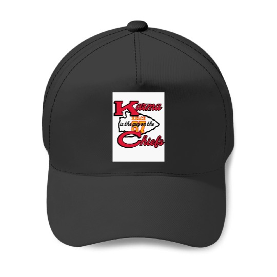 Karma is the Guy on the Chiefs taylorr Swift Travis Kelce Baseball Caps