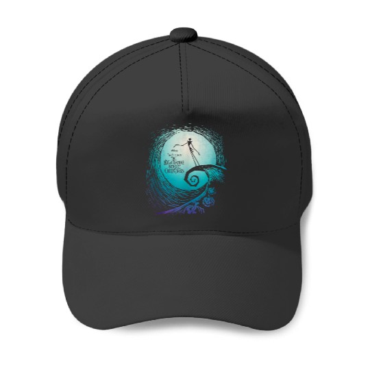 Discover disneys Nightmare Before Christmas Jack Movie Logo Baseball Caps