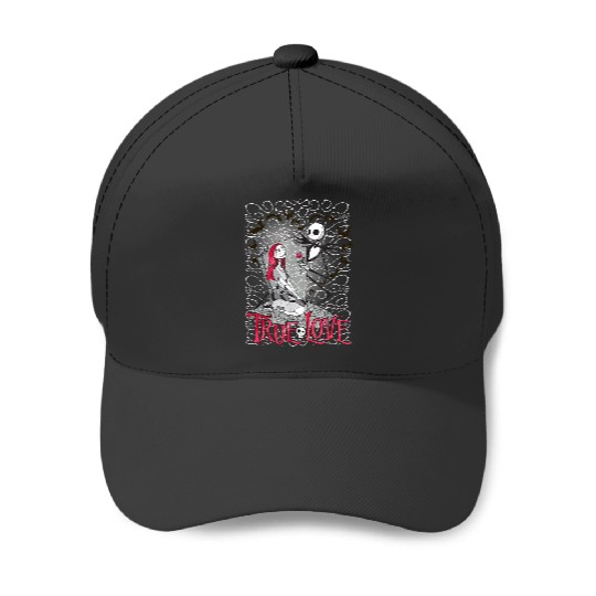 disneys Nightmare Before Christmas True Love Baseball Caps
