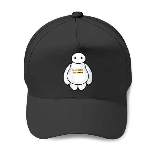disneys Big Hero 6 Baymax Displaying Different Levels Of Pain Baseball Caps