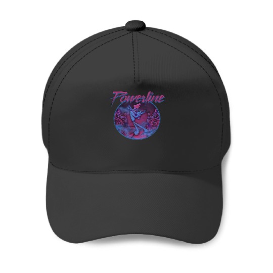 Disney A Goofy Movie Powerline Neon Disco Style Baseball Caps