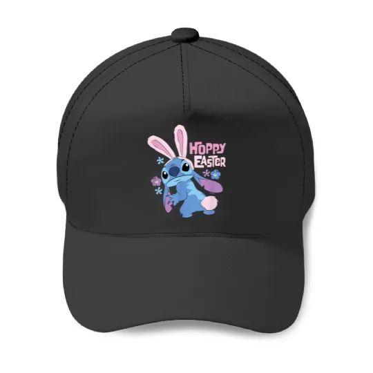 Disney Lilo Amp Stitch Hoppy Easter Bunny0 Baseball Caps