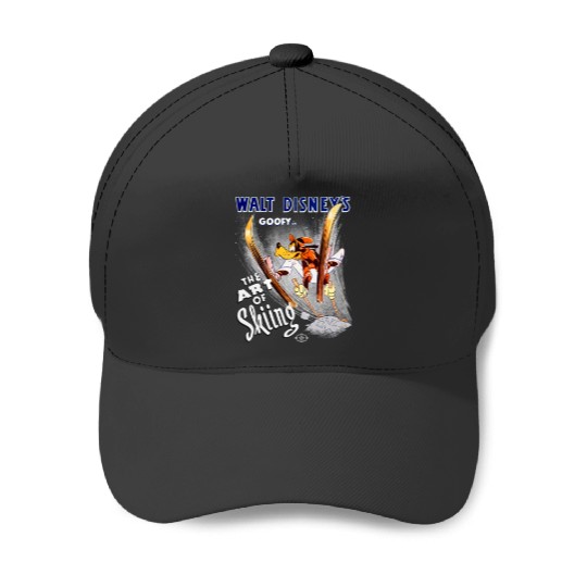 disneys Goofy In The Art Of Skiing Classic Baseball Caps