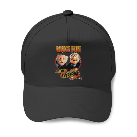 Disney The Muppets Make Fun Of Statler Waldorf Vintage Shot Gifts Trends Baseball Caps