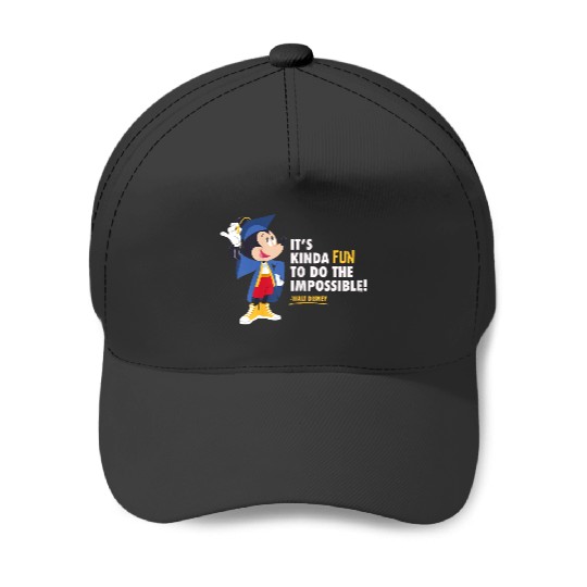 Discover Disney Mickey Mouse Graduation New Grad Do The Impossible Gifts Trends Baseball Caps