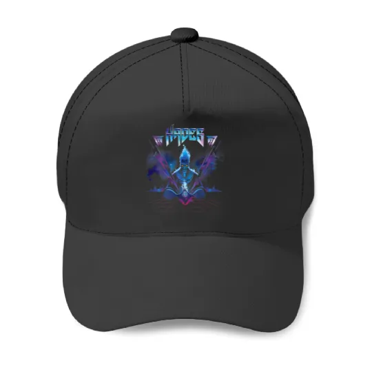 disneys Villains Hades Rock Portrait Baseball Caps