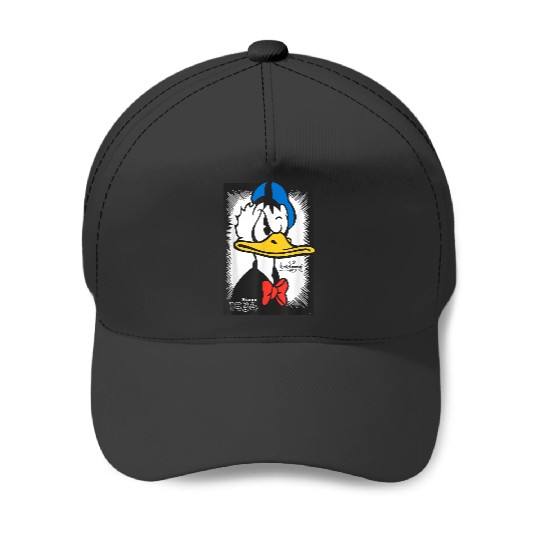 disneys Donald Duck 90th Anniversary Since 1934 Vintage Art Baseball Caps