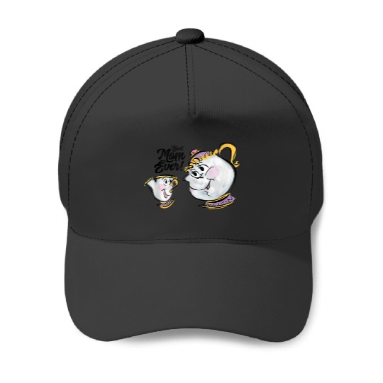Disney Beauty and the Beast Chip Mrs Potts Best Mom Ever Baseball Caps