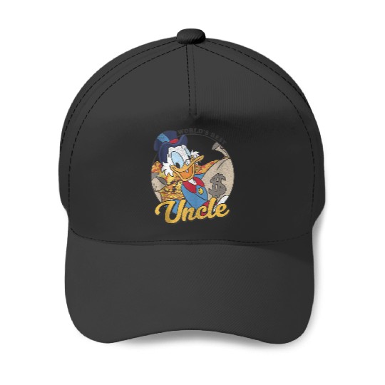 Disneys Ducktales Scrooge Mcduck World's Best Uncle Baseball Caps