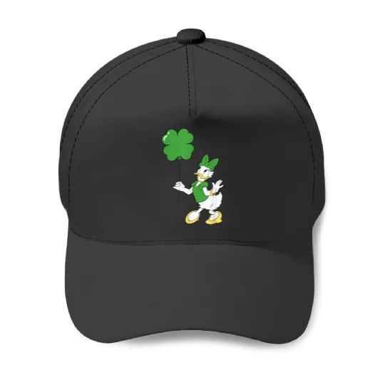 Disneyss Daisy Duck Shamrock Balloon St Patrick's Day Baseball Caps
