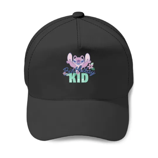 Kids Disney Lilo & Stitch Birthday Kid Retro Ang Baseball Caps