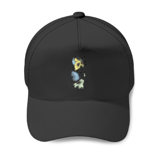 Disney Peter Pan Tinkerbell Airbrush Style Sketch Baseball Caps