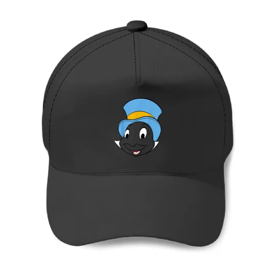 Disney Pinocchio Jiminy Cricket Big Face Baseball Caps