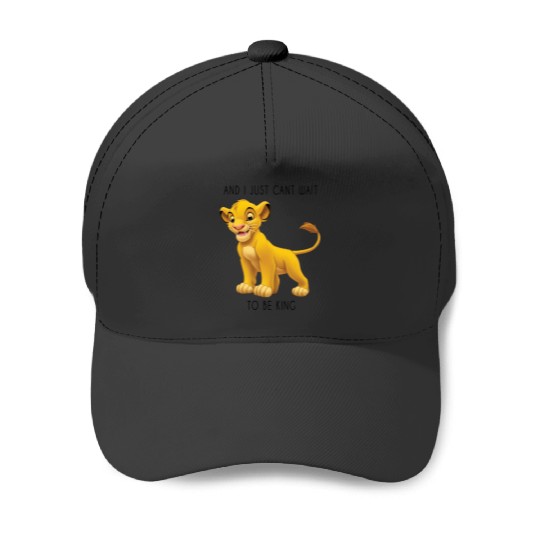 Simba from the Lion King Disney Quote Baseball Caps