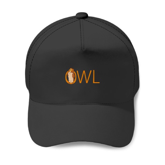 Disney Winnie the Pooh Owl Classic Lettering Baseball Caps