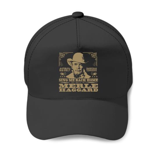 Merle Haggard Country Music Baseball Cap