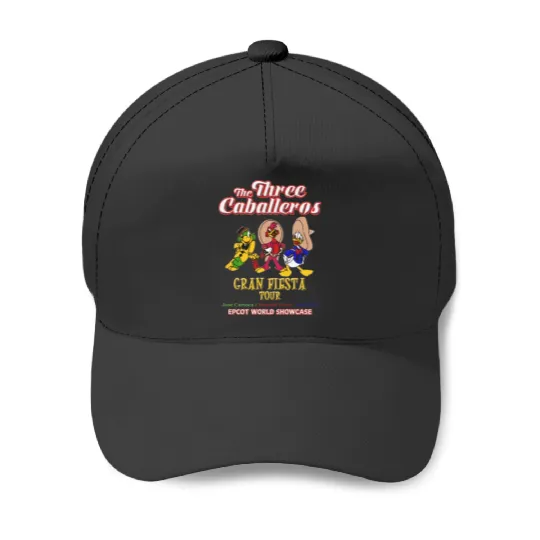 The Three Caballeros - Disney Inspired - Donald Duck - Epcot Baseball Caps