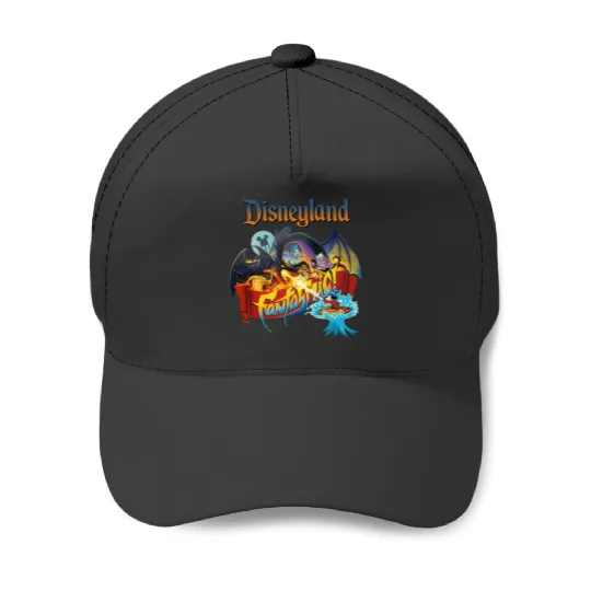 Comfort Colors Vintage Disneyland Fantasmic Baseball Caps