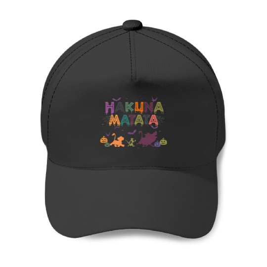 Hakuna Matata Baseball Caps, Disney Halloween Baseball Caps