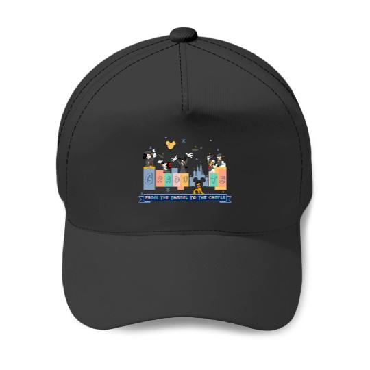 Mickey And Friends Graduation Baseball Caps, Disney Grad Trip Baseball Caps Graduate 2023 Baseball Caps