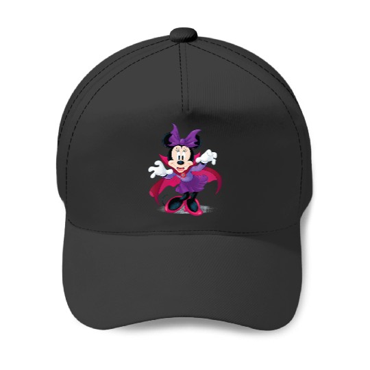 Womens Disney Halloween Minnie Mouse Vampire Baseball Caps
