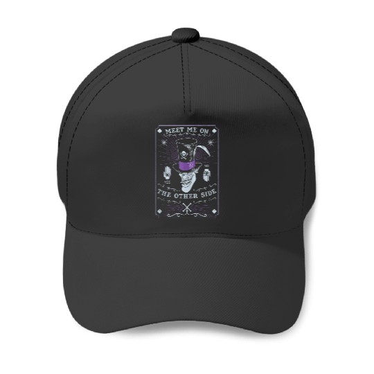 Disney Villains Dr Facilier Meet Me On The Other Baseball Caps