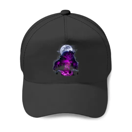 Disney Beauty And The Beast Purple Hue Moonlit P Baseball Caps