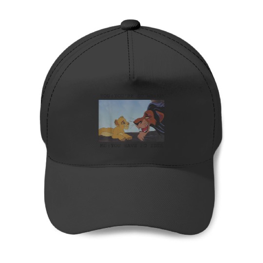 Disney The Lion King Simba Scar Youre So Weird M Baseball Caps