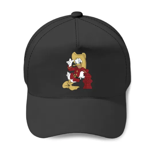 Disney Donald Duck Firefighter Outfit Baseball Caps
