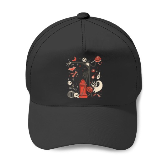 Discover Disney The Nightmare Before Christmas Jack Zero Baseball Caps