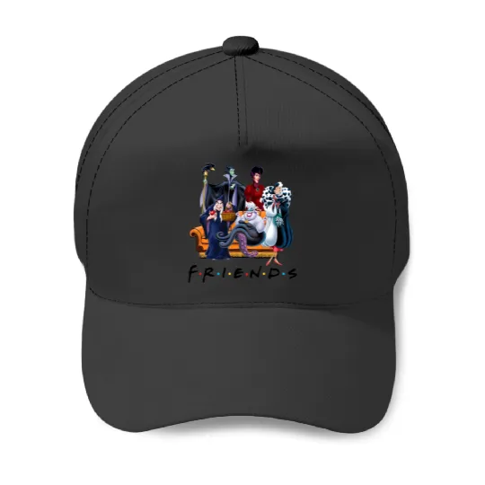 Retro 90s Disney Villains Baseball Caps
