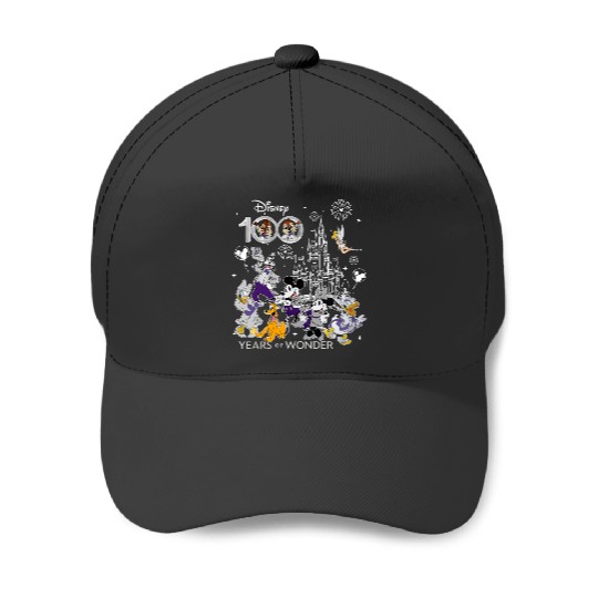 Discover Disney 100 Years of Wonder Baseball Caps, Disneyland 100th Anniversary Baseball Caps