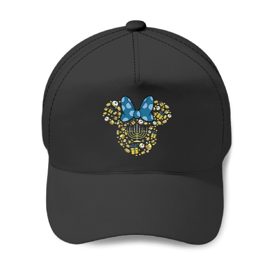 Disney Minnie Mouse Hanukkah Chanukah Baseball Caps,Happy Hanukkah Baseball Caps