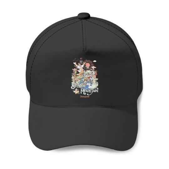 Disney Splash Mountain, Mickey And Friends Baseball Caps, Disney Mountain Baseball Caps