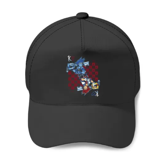 ANTI-DISNEY King of Hearts Baseball Caps
