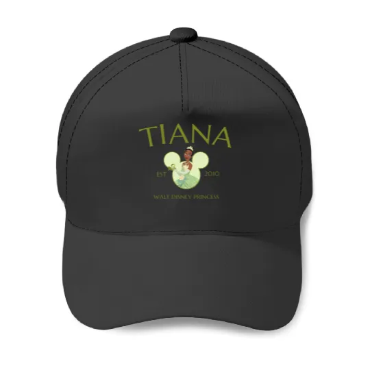 Princess Tiana Baseball Caps, Disney Princess Baseball Caps, Tiana Baseball Caps