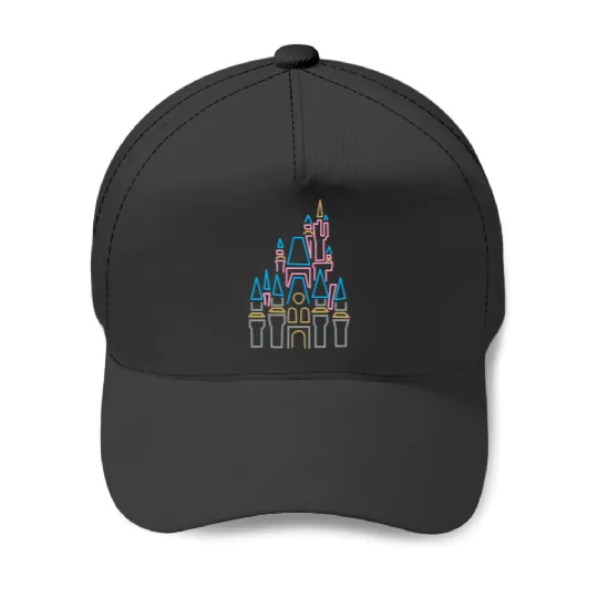 Disney Castle embroidered Crewneck, Disney embroidered Baseball Caps, Cinde crewneck, Disney Baseball Caps, Disney Crew, Disney Crewneck