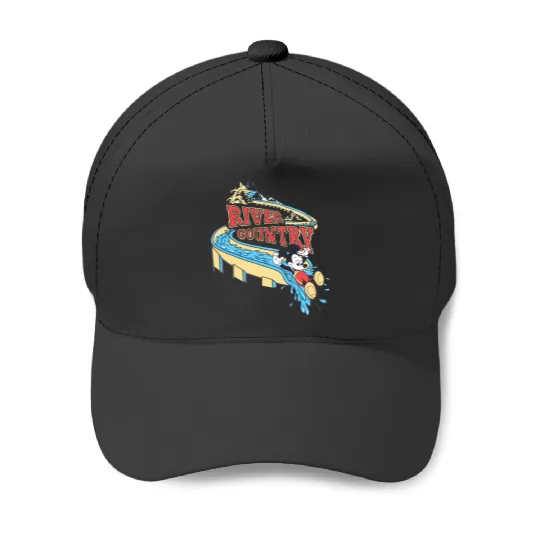 River Country Retro Disney World Baseball Caps