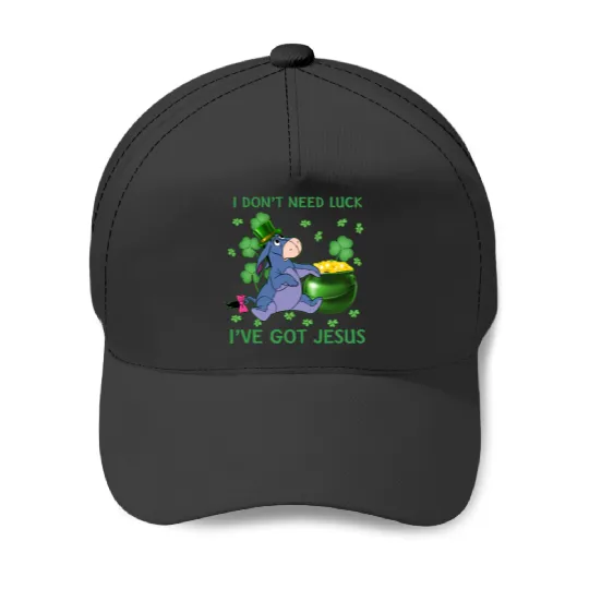 Disney Eeyore Baseball Caps,Eeyore St Patrick's Day Youre My Lucky Charm Baseball Caps