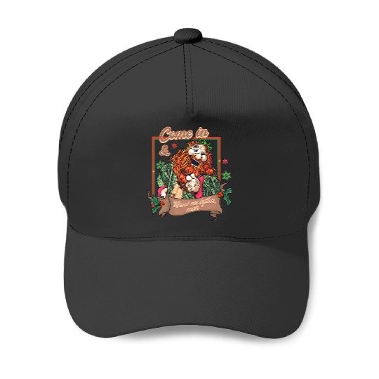 Disneyland Muppets Christmas Carol Character Baseball Caps, Ghost of Christmas Baseball Caps