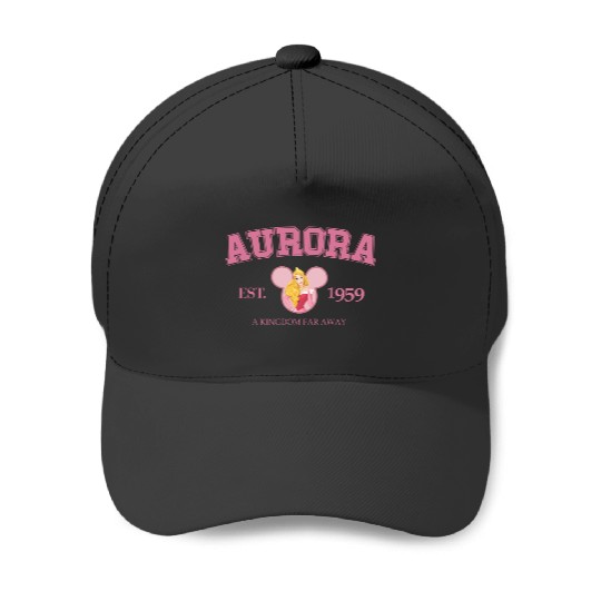 Disney Princess Baseball Caps, Aurora Princess Baseball Caps, Sleeping Beauty Baseball Caps