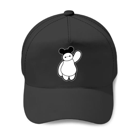 Cute Baymax Baseball Caps, Disney Baymax Baseball Caps, Big Hero 6 Baseball Caps, Mickey Baymax Baseball Caps