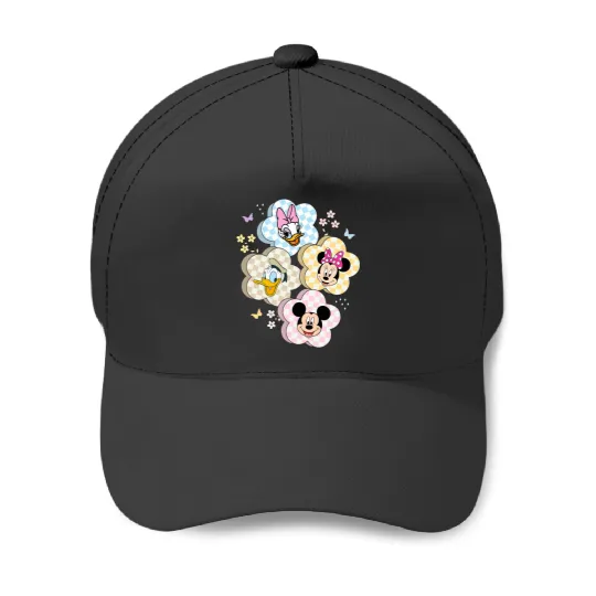 Disney Spring Baseball Caps, Disney Flower and Batterfly Baseball Caps