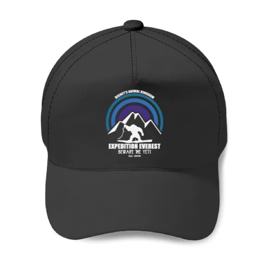 Expedition Everest - Disney Inspired - Animal Kingdom - Ride - Yeti - Unisex Short Sleeve Baseball Caps - Baseball Caps