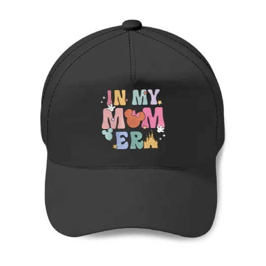 In My Mom Era Baseball Caps, Funny Disney Mom Baseball Caps, Retro Mom Era Baseball Caps