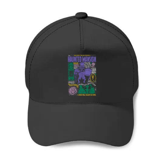 Vintage Disney The Haunted Mansion  Baseball Caps, The Haunted Mansion