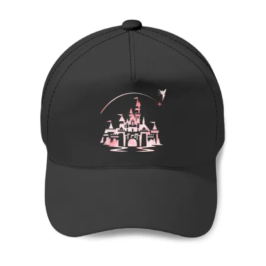 Disney castle tinkerbell Baseball Caps, Magic castle Baseball Caps, Disney trip Baseball Caps